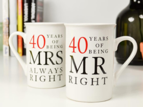 40th Wedding Anniversary Gift Ideas for Couples