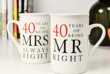 40th Wedding Anniversary Gift Ideas for Couples