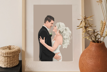 Bespoke Couple's Portrait Painting