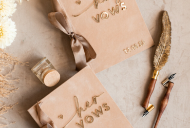 Customized Wedding Vows Book