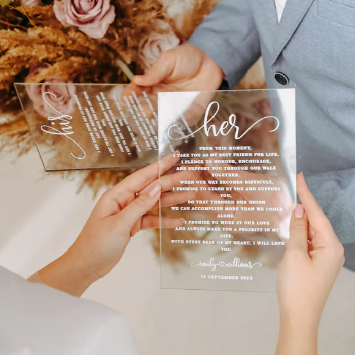 Elements of Modern Vows for Wedding Writing