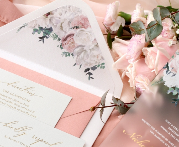 Floral-themed Invitations