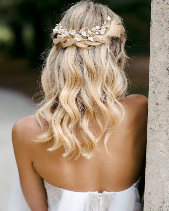 Hairstyles for Wedding Day for Medium Hair