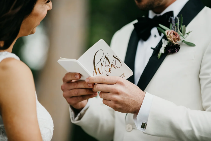 Modern Vows for Wedding for Him