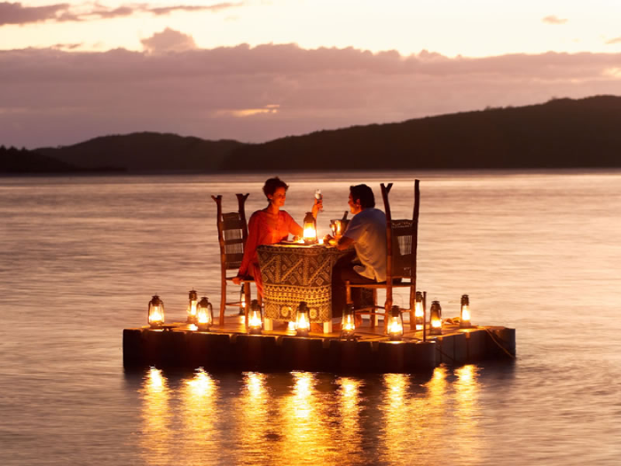 A romantic vacation together would be a great choice