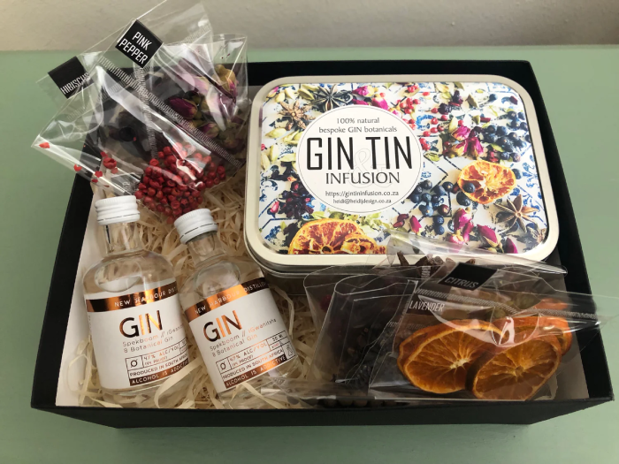 Tin-Infused Gourmet Gift Basket