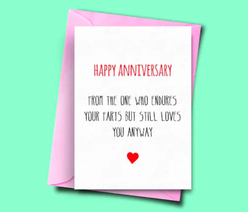 Cheery Anniversary Cards for Him