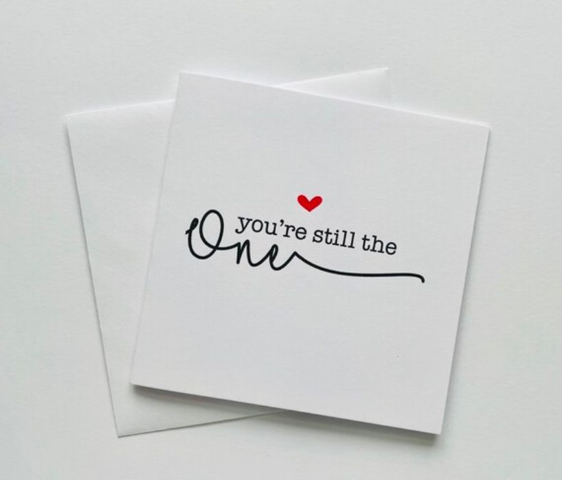 "You're Still the One" Card