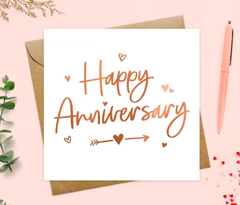 Modern and Trendy Styles - Wedding Anniversary Cards for Wife