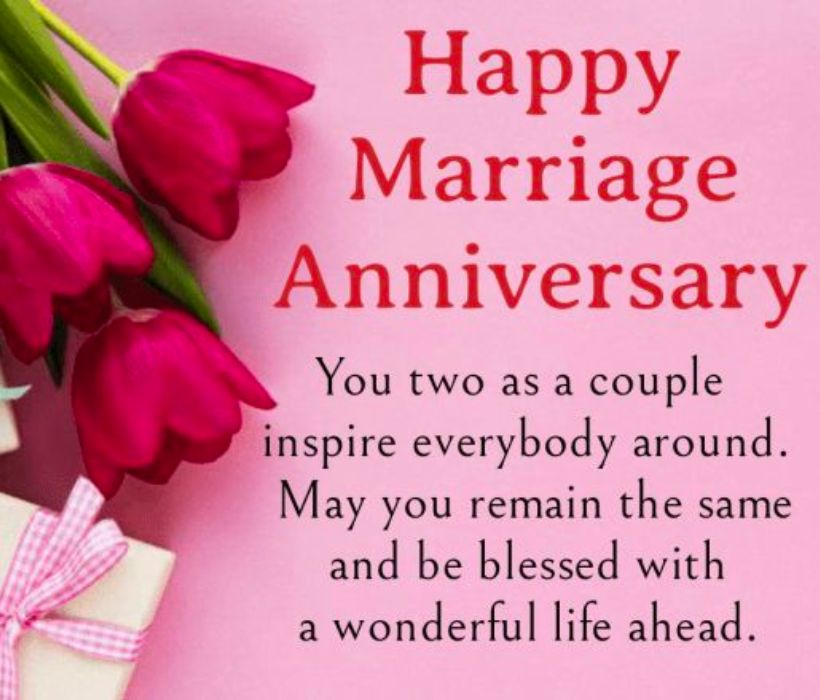 Romantic Wedding Anniversary Wishes for Couple