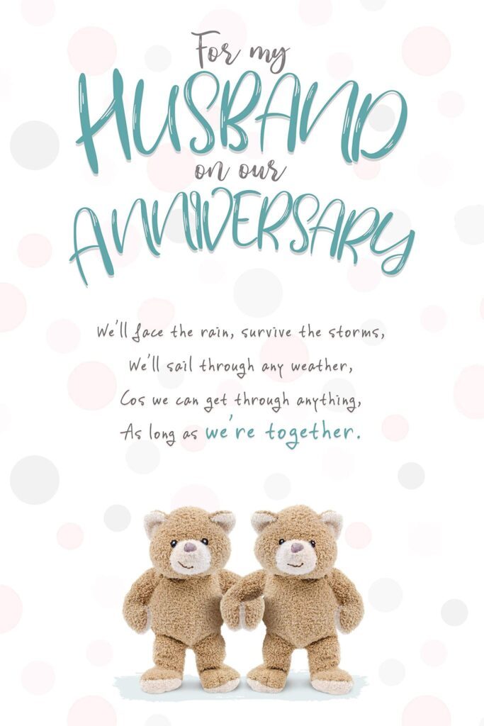 20th Wedding Anniversary Cards For Husband