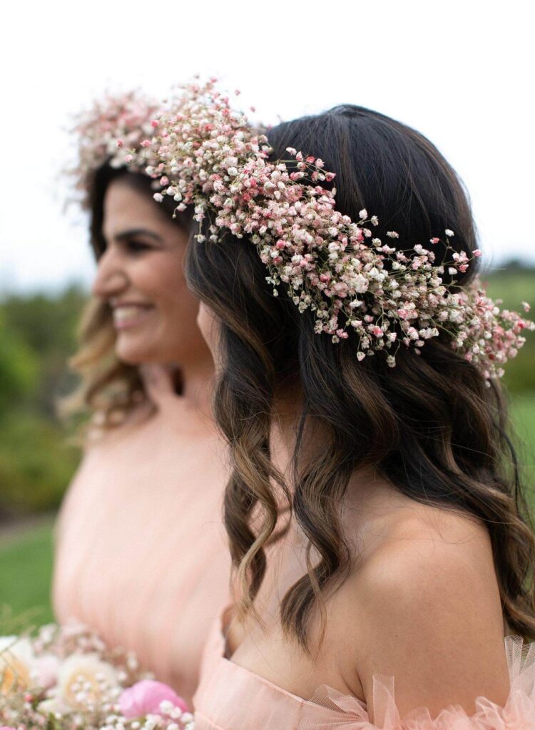 Simple Ideas For Bridal Flower Headband