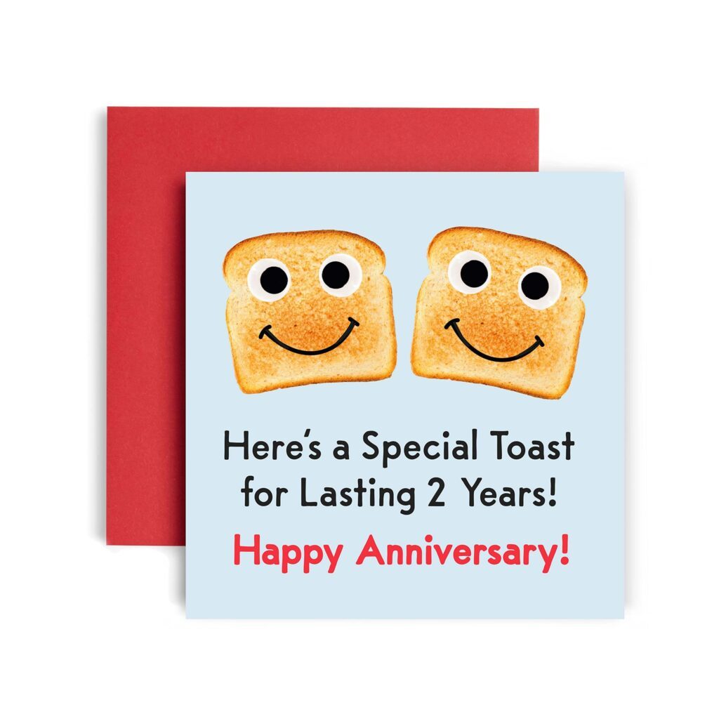 Funny 2nd Year Wedding Anniversary Cards