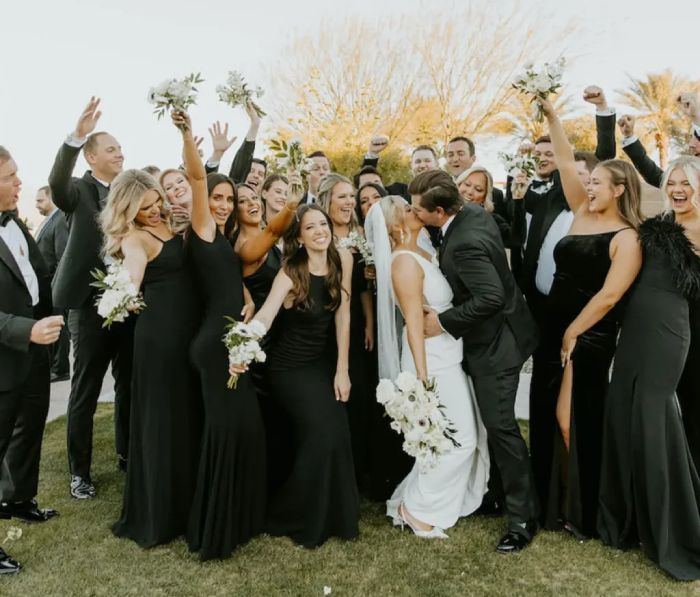 The Tradition of Wearing Black to Weddings