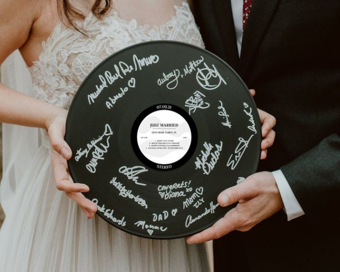 Custom-made Vinyl Record with Special Songs