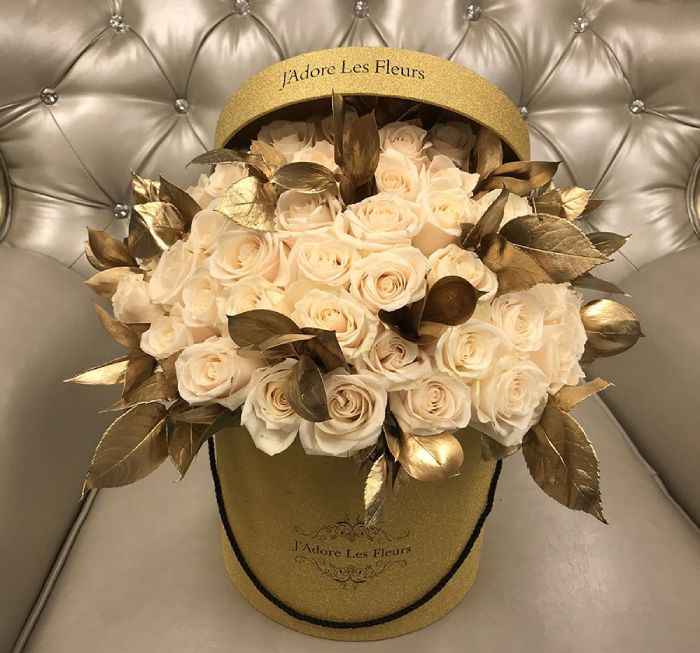 Golden Rose Bouquet