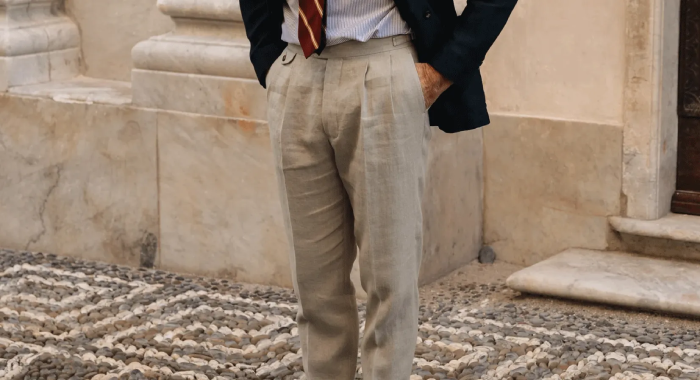 Tailored Shirt with Trousers