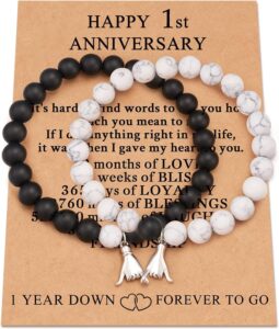 couple jewelry for 1 year anniversary