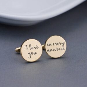 gift ideas for 1 year anniversary for boyfriend - cufflink