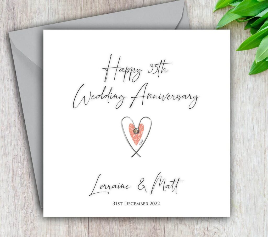 Make your card as special as the couple you're celebrating