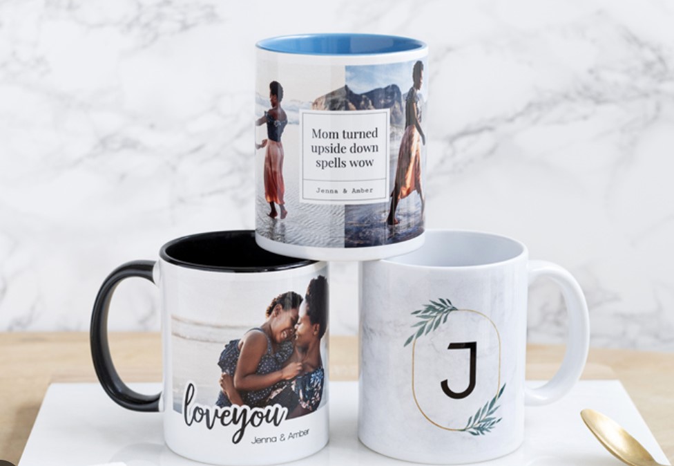 Personalize mugs