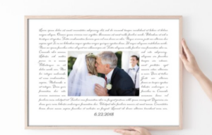Bride and Parent Dance Song Print - Wedding gifts for parents