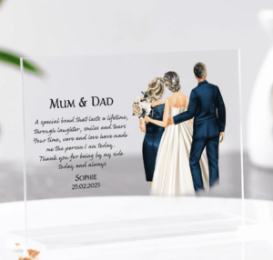 Wedding Gifts for Moms and Dads from both Bride & Groom