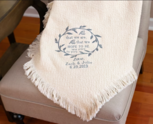 Cozy Throw Blanket - Wedding gifts for Moms and Dads