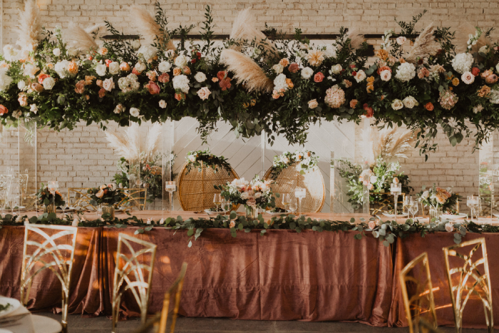 Head Table Florals