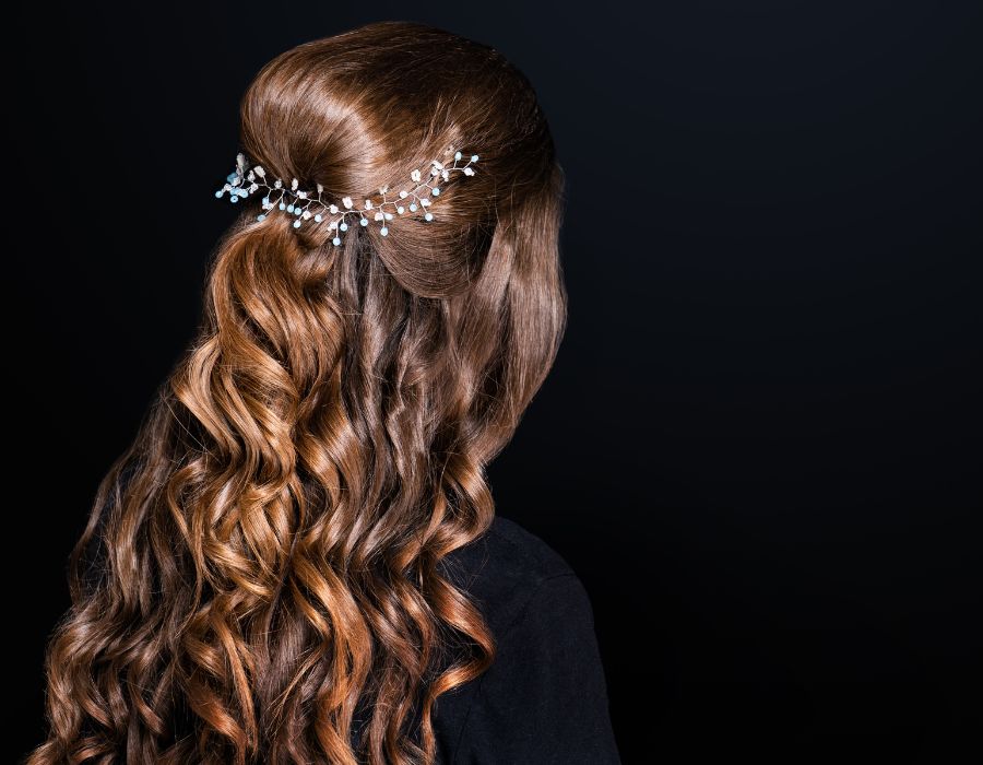 Elegant Hair Styles for Wedding Guest for Long Hair
