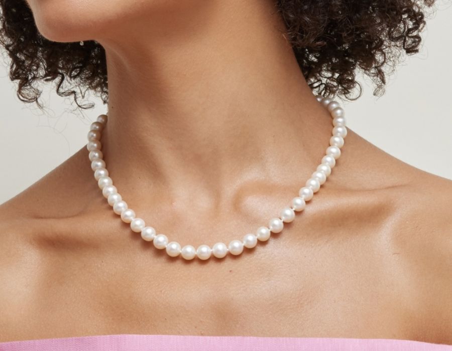 Traditional Couple 30th Wedding Anniversary Gift - Pearl Jewelry