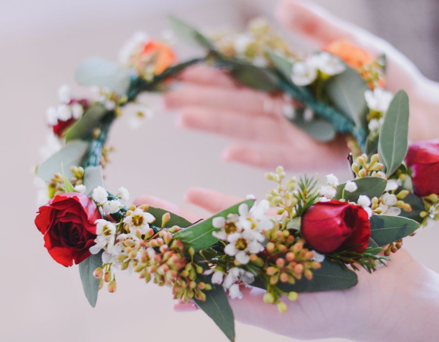 Why Do Brides Wear Flower Crown