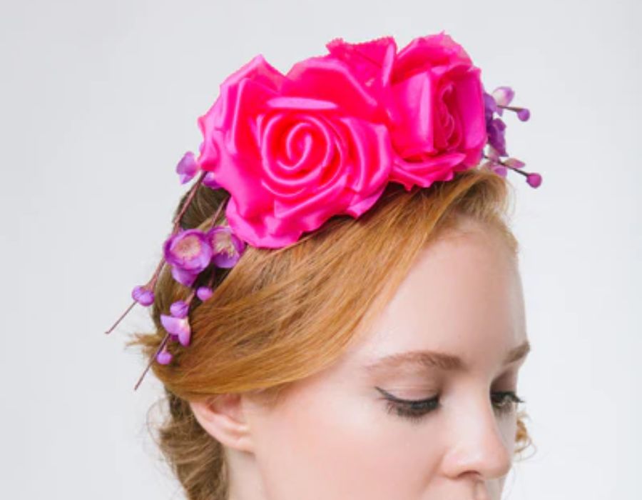 Elegant Rose Sophistication Flower Crown