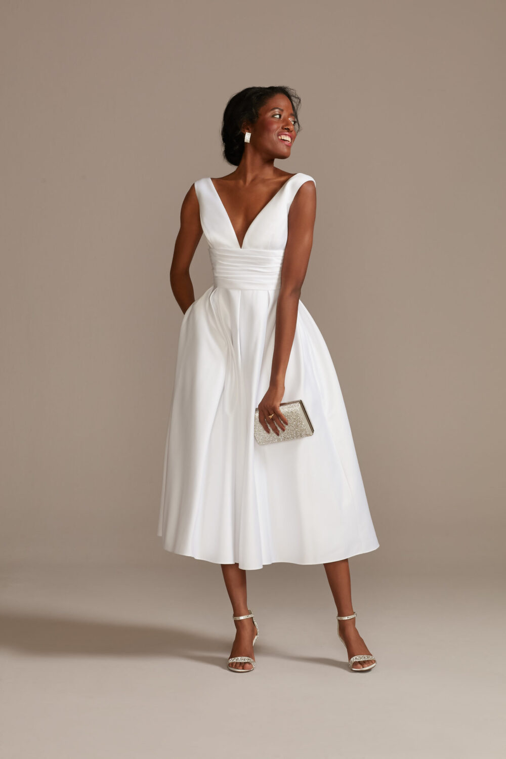 classic dresses for engagement party